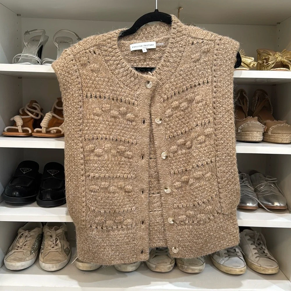 English factory sweater vest - Picture 1 of 5